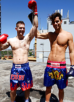 Summer in Melbourne means... Let's get naked outside! by Bentley Race With Skippy Baxter,Jet Wellington