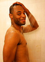 Soap up in the shower with Darnell Forde by Bentley Race