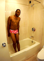 Soap up in the shower with Darnell Forde by Bentley Race