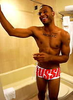 Soap up in the shower with Darnell Forde by Bentley Race