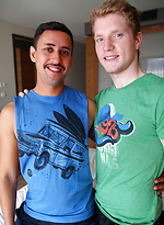 Horny mates Jake and Diego hook up and fuck by Bentley Race