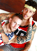 Tattooed Muscle Top. Damien Michaels & Jay Fine. by Damn! That