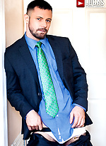 Xavier Jacobs And Sergeant Miles, Scruff In Suits by Lucas Entetainment With Sergeant Miles