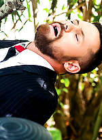 Xavier Jacobs And Sergeant Miles, Scruff In Suits by Lucas Entetainment With Sergeant Miles