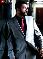 Xavier Jacobs And Sergeant Miles, Scruff In Suits by Lucas Entetainment With Sergeant Miles