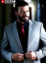 Xavier Jacobs And Sergeant Miles, Scruff In Suits by Lucas Entetainment With Sergeant Miles