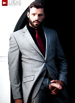 Xavier Jacobs And Sergeant Miles, Scruff In Suits by Lucas Entetainment With Sergeant Miles