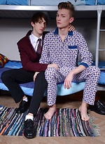 Uniforms: Horny Teen Enjoys A Furtive Bedroom Wank – But His Mate Enjoys Fucking Him Raw Even More! by Staxus With Lucius York,Kurt Maddox