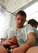 Chris Porter Drinks His Own Piss by Boys Pissing