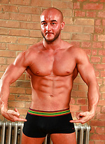 Lee David. Big, burly, Bi-sexual, with a donkey dick and bulging muscles. by Butch Dixon