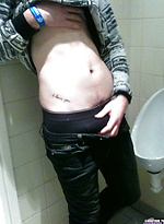 Alexander Daniels Wanking In The Mens Room by TXXXM Studios