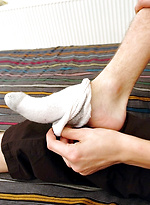 Honza. Barefoot With A Big Uncut Cock by Toegasms