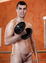 Sport Ladz: Young Brit Gets His Holes Worked Out To The Max In The Gym! by Staxus With Joel Vargas
