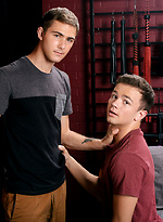 Disciplinary Action by Helix Studios With Logan Cross