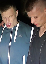 Alleyway Fuck For Horny, Drunk Buds by French Lads
