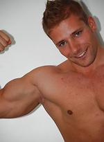 Hot Damn! Blonde; Blue-Eyed Muscle Hunk by ManAvenue