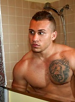 Hot Latino, Anthony Barrera, Stroking Off by ManAvenue