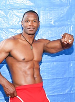 Akira Jyn shows his muscled cock by Next Door Ebony With Akira Jyn