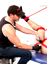 Mr. Kristofer fists Dolan Wolf by Bound Jocks
