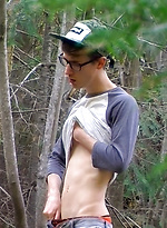 Outdoor Jack Off With Twink Sacha West by Phoenixxx