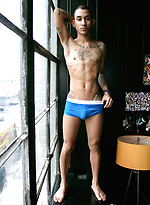 Jae Roze shows his big uncut boner by Video Boys With Jae Roze