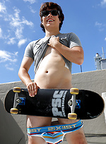 Summer Series - Ryan Kai naked in the city by Bentley Race With Ryan Kai