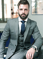 The Book Buff. Starring Hector De Silva & Emir Boscatto by Men at Play With Hector De Silva,Emir Boscatto
