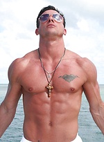 Javier Curved Dick Jerking On The Boat by ManAvenue