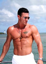Javier Curved Dick Jerking On The Boat by ManAvenue