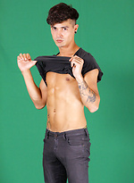 Perfectly build gay hottie shows it all by Lohan 20