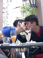 Cafe date leads to kitchen gay smut by Lohan 20