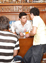 Hunky barman initiates a jolly 3some party by Lohan 20
