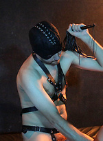 Bound gay boy gets rimmed and whipped on all fours by Bound Area