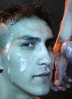 Bound boy released by his old master for a facial by Bound Area