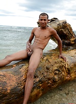 Outdoors: Quirky Young Yank Tourist Gets His Holes Pummelled On The Beach By A Monster Black Dick! by Staxus With Tyler Tremallose
