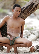 Outdoors: Life’s A Beach For Horny Johny Cruz, As He Gets A Monster Black Dick Imbedded In His Ass! by Staxus With Johny Cruz