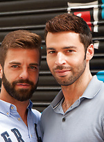 Hot muscle stud gets his ass nailed by LucasKazan