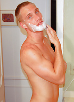 Blond Hair Blue Eye Stud by College Dudes