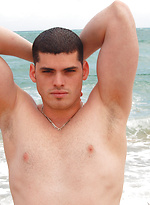 Beefy Latino Muscle Stud by College Dudes