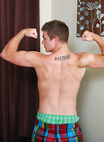 Cute college boy shows off his uncut cock. by College Dudes