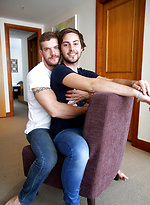 Aussie boys Skippy Baxter and Scott Tyler's first hook up by Bentley Race