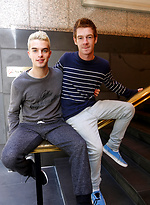 Aussie mates Cody and Reece hooking up by Bentley Race