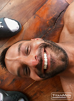 RENT: David Benjamin gives Daddy Dallas Steele his ass and mouth to pay the rent by TitanMen With Dallas Steele