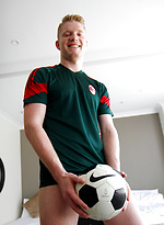 Jake Jensen's hot strip tease by Bentley Race