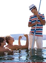 LAST SUMMER IN GREECE 10: With Bastian Dufy Jerome Exupery and Helmut Huxcley by BelAmi Online With Jerome Exupery