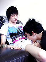Kyle Wilkinson & Lewis Romeo in Lewis Loves A Real Big Uncut Cock! by LollipopTwinks