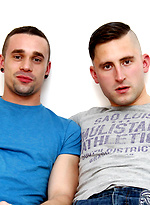 New guy Chase Reynolds gets an expert fuck from muscle top Dominic Belko by BlakeMason