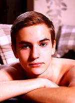 Sexy twink shows his boner by Enigmatic Boys