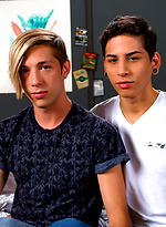 Luke Allen and Aiden Garcia in Bus Stop Bang by Helix Studios