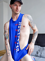 Aussie boy Sarpa Van Rider is back in a hot new scene by Bentley Race